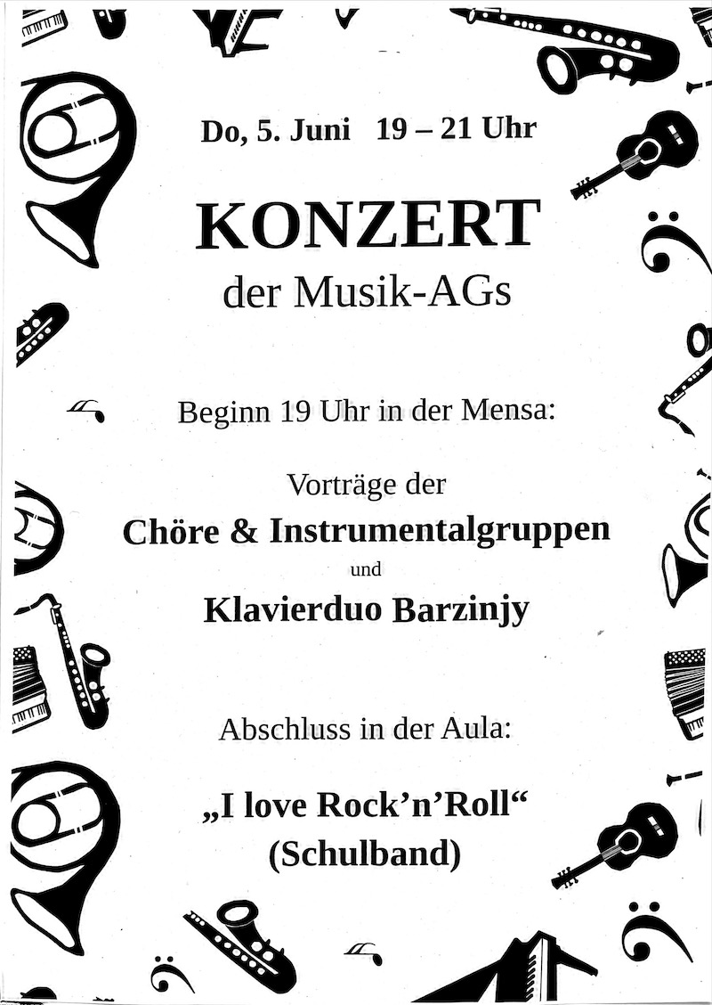 SchulkonzertPlakat 2025